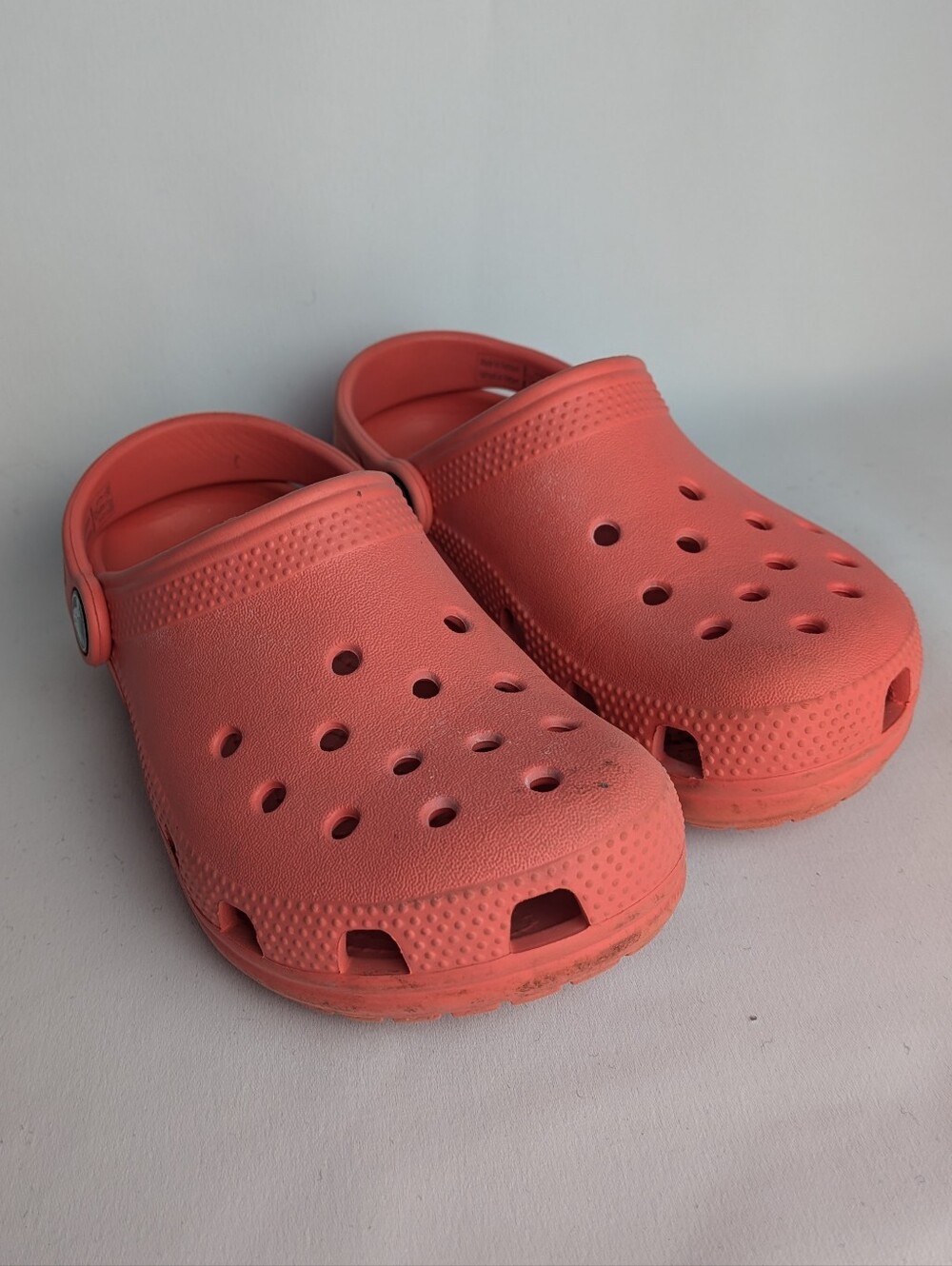CROCS Kid Sandals Clog Size 12 Dark Pink Color